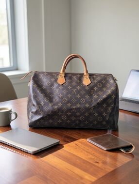 Louis Vuitton Brown Monogram Canvas Speedy 40